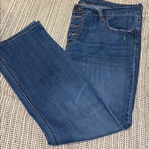 Old Navy Flare Ankle Jeans size 14